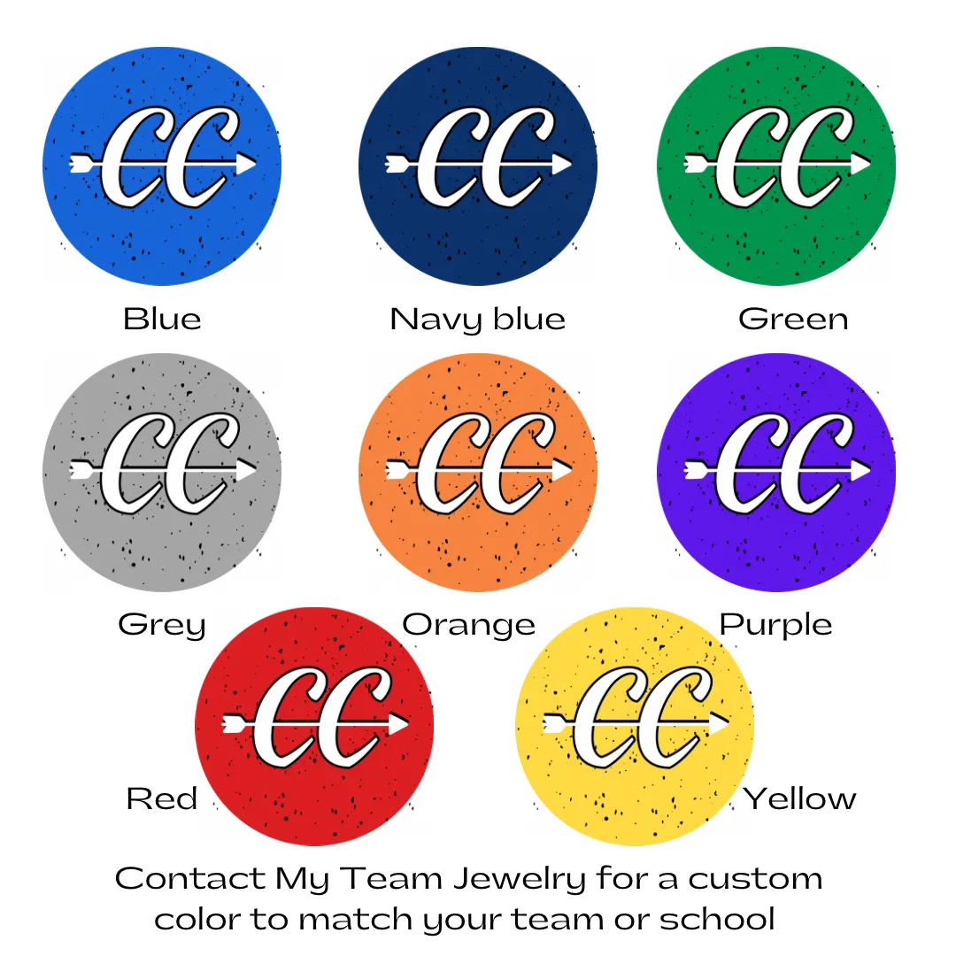 Cross Country Running Brooch Pin