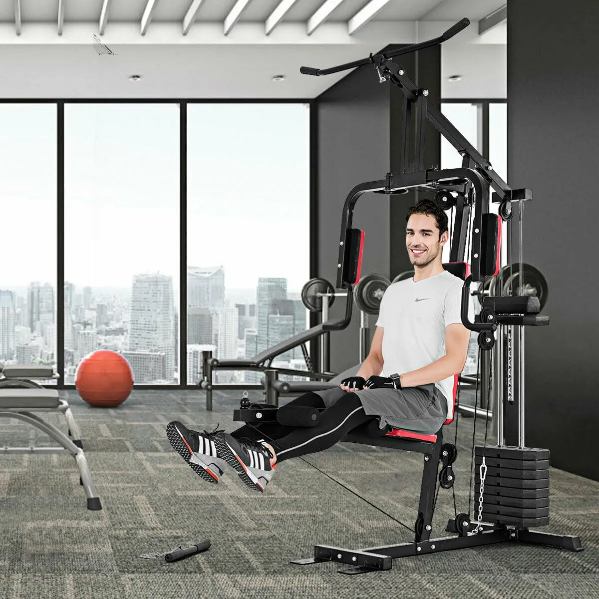 Cross Trainer Workout Machine Strength Training Fitness Exercise