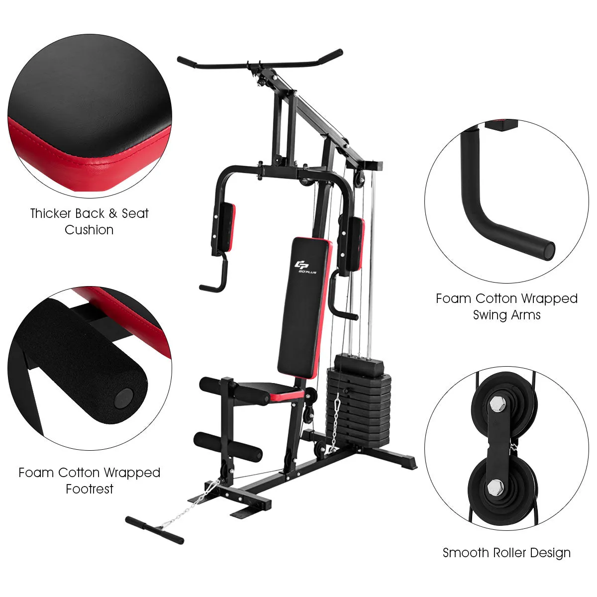 Cross Trainer Workout Machine Strength Training Fitness Exercise