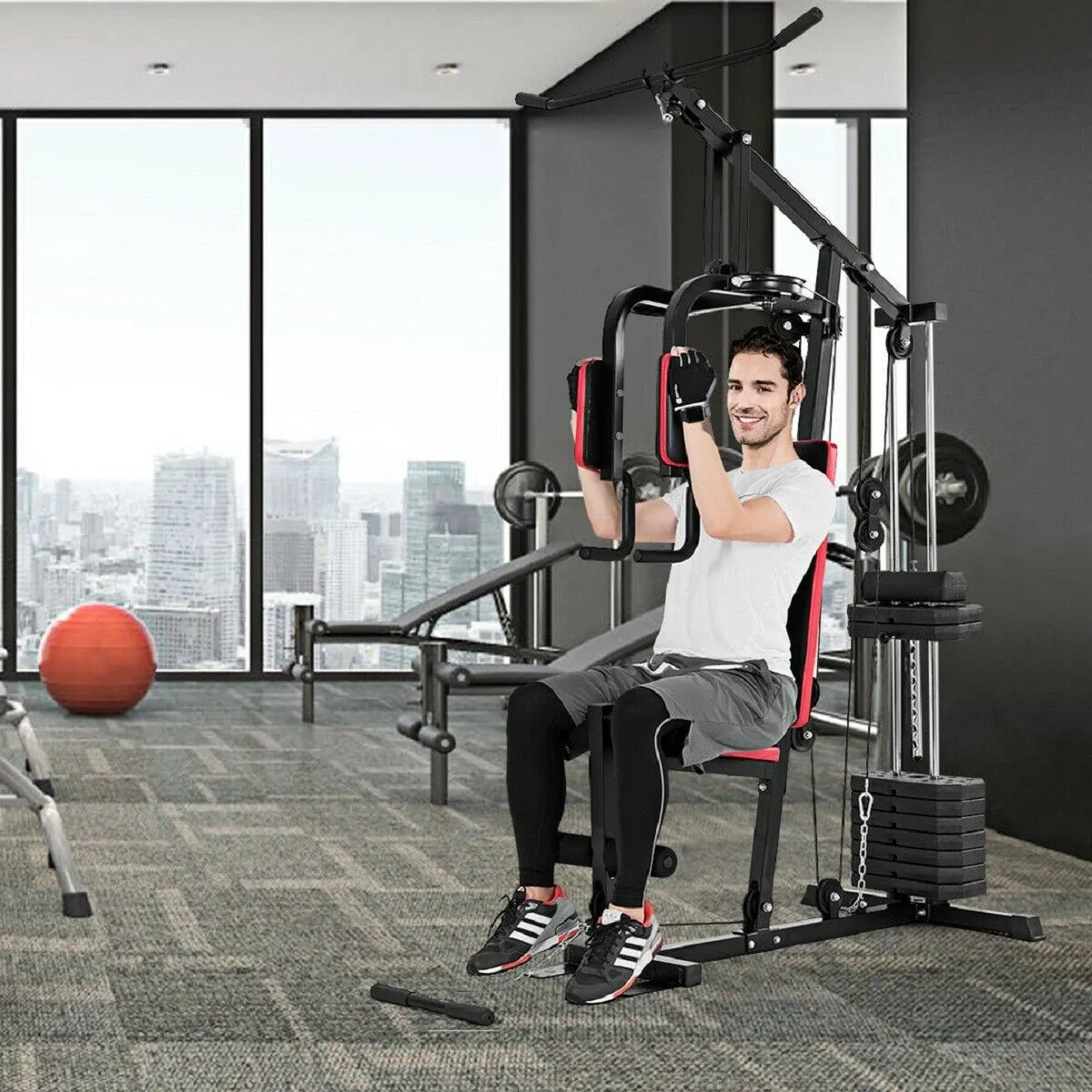 Cross Trainer Workout Machine Strength Training Fitness Exercise