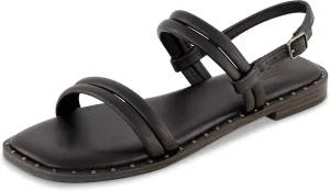 CUSHIONAIRE Women's Virgo flat sandal  Memory Foam