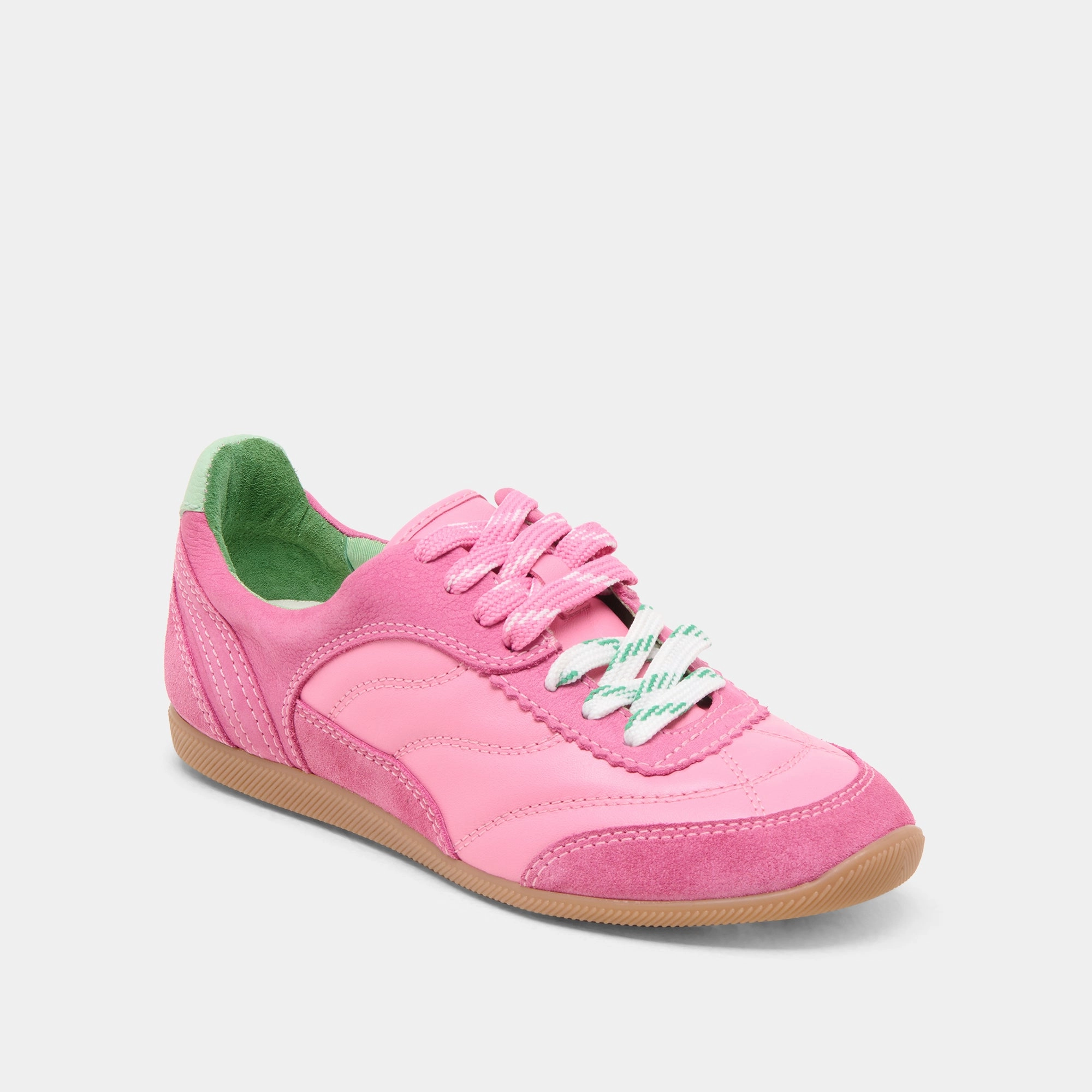 Simple Match Football LAINI SNEAKERS PINK MULTI LEATHER