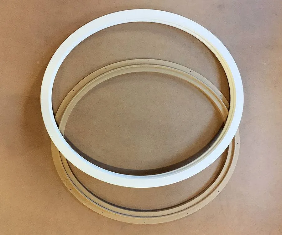 Custom-Sized Impress Framed Round/Oval Stretchers