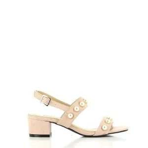 Dalessi Persia Nude Slingback Sandals