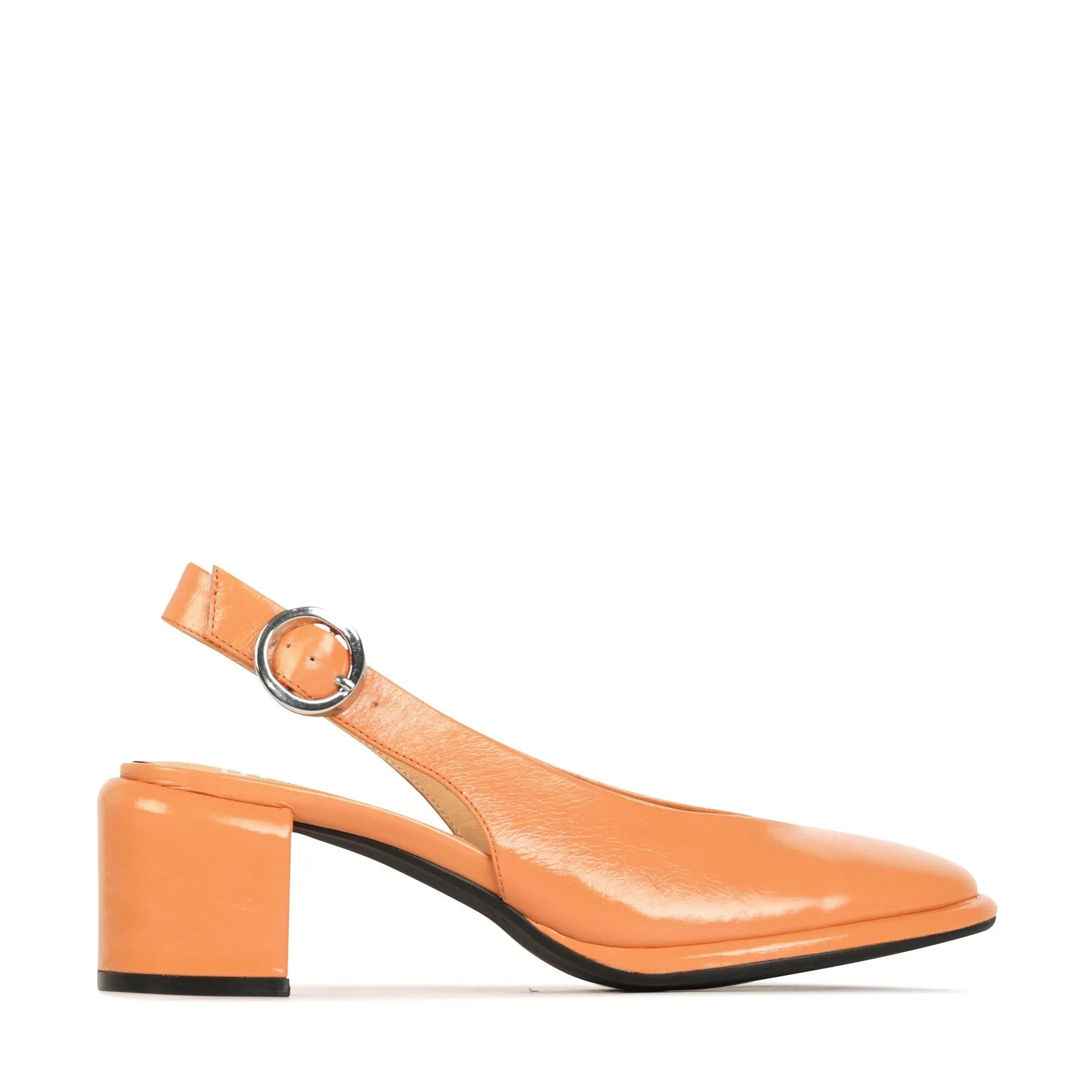 DARCEL LEATHER SLING-BACK HEELS
