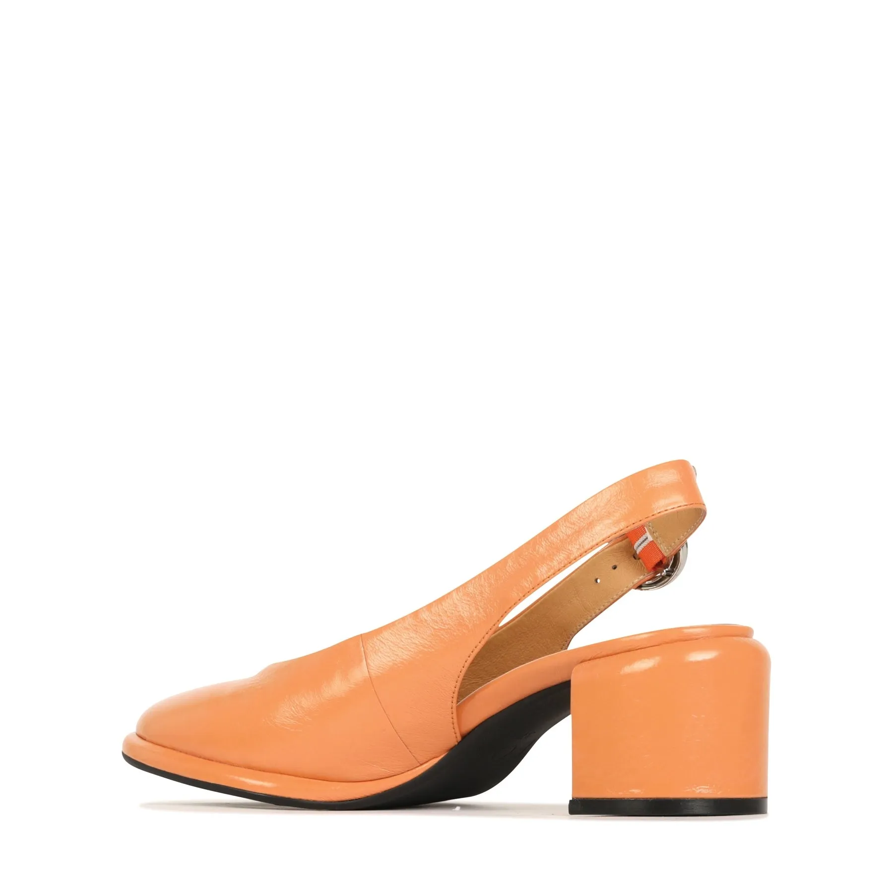 DARCEL LEATHER SLING-BACK HEELS