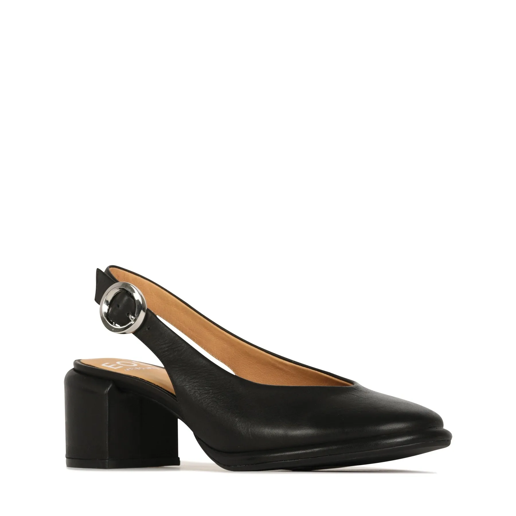 DARCEL LEATHER SLING-BACK HEELS