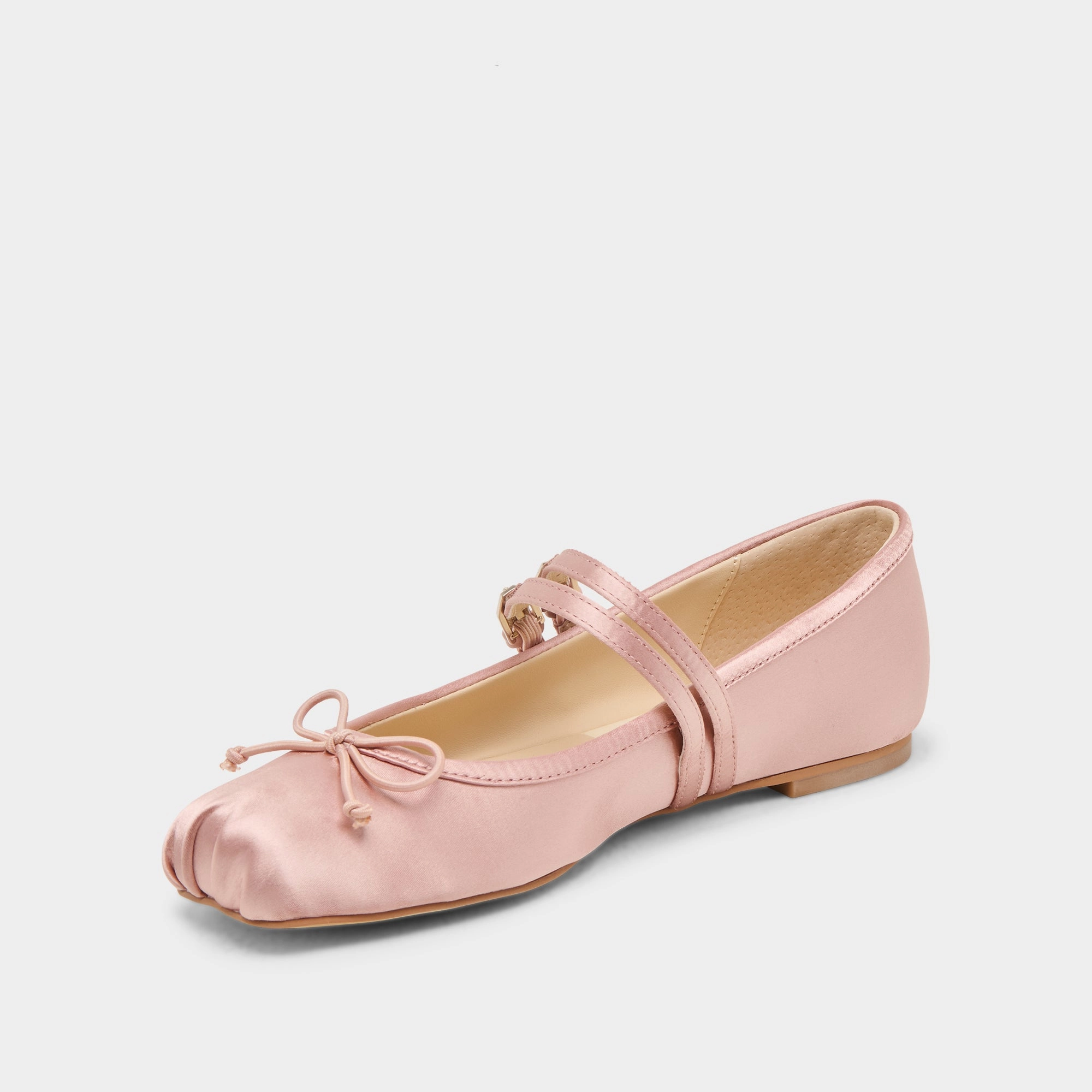 GIBSEN BALLET FLATS BLUSH SATIN Cozy Walk
