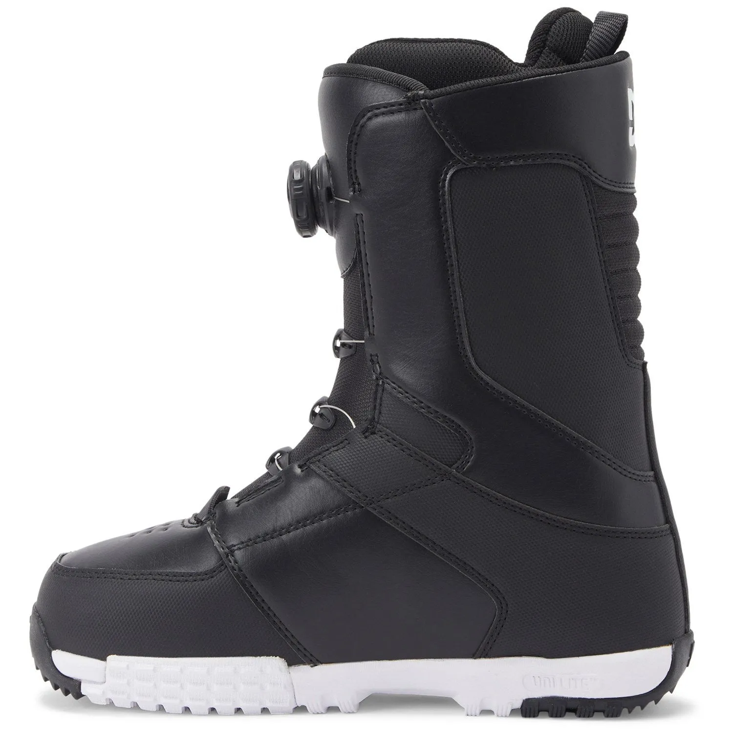 DC Control 2025 Snowboard Boots - Black/Black/White