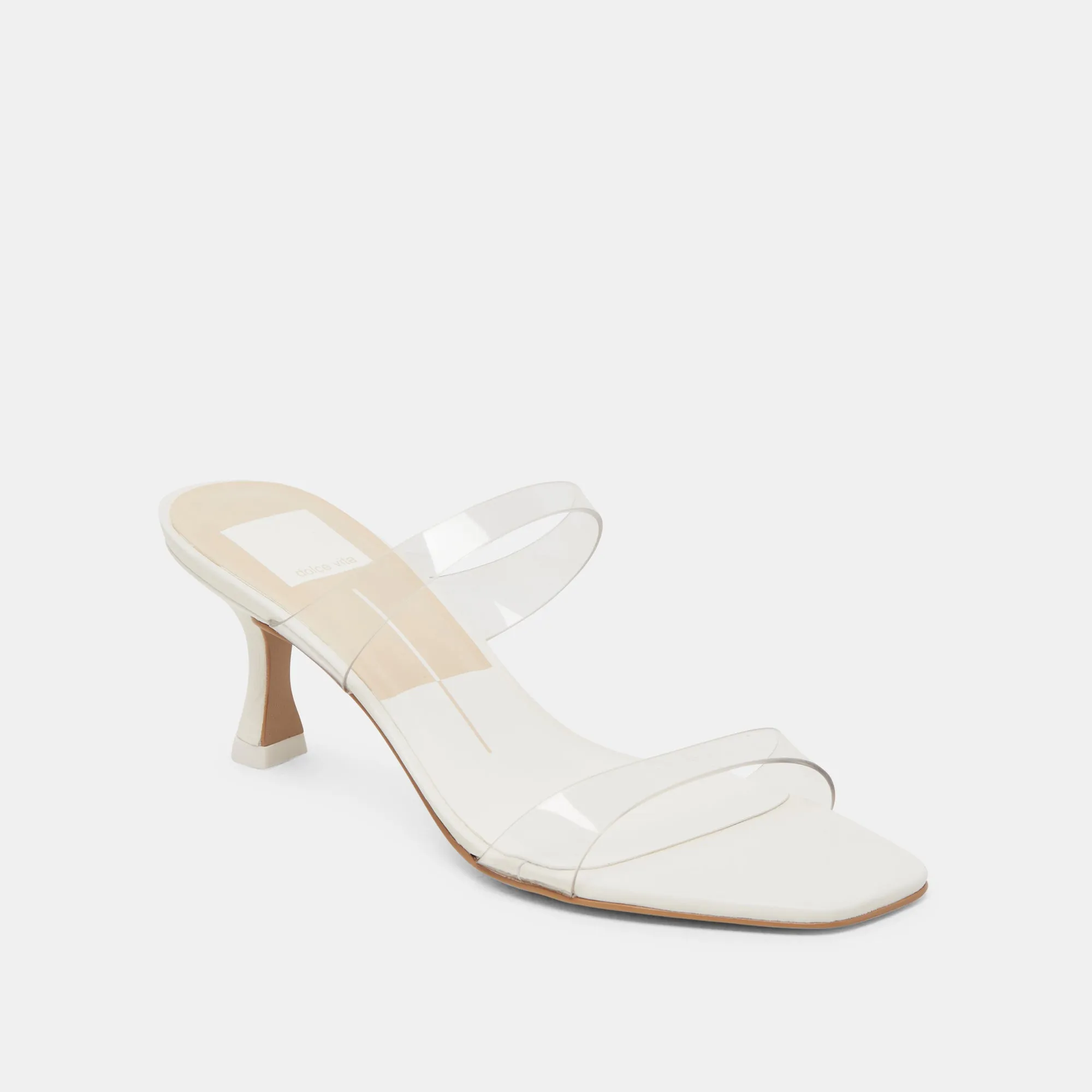 Street Queen GENORA WIDE HEELS CRYSTAL VINYL