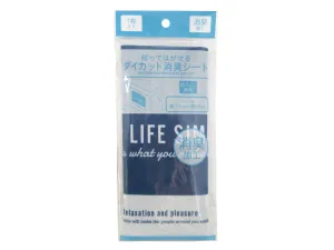 Deodorant Sheet Die Cut Blue
