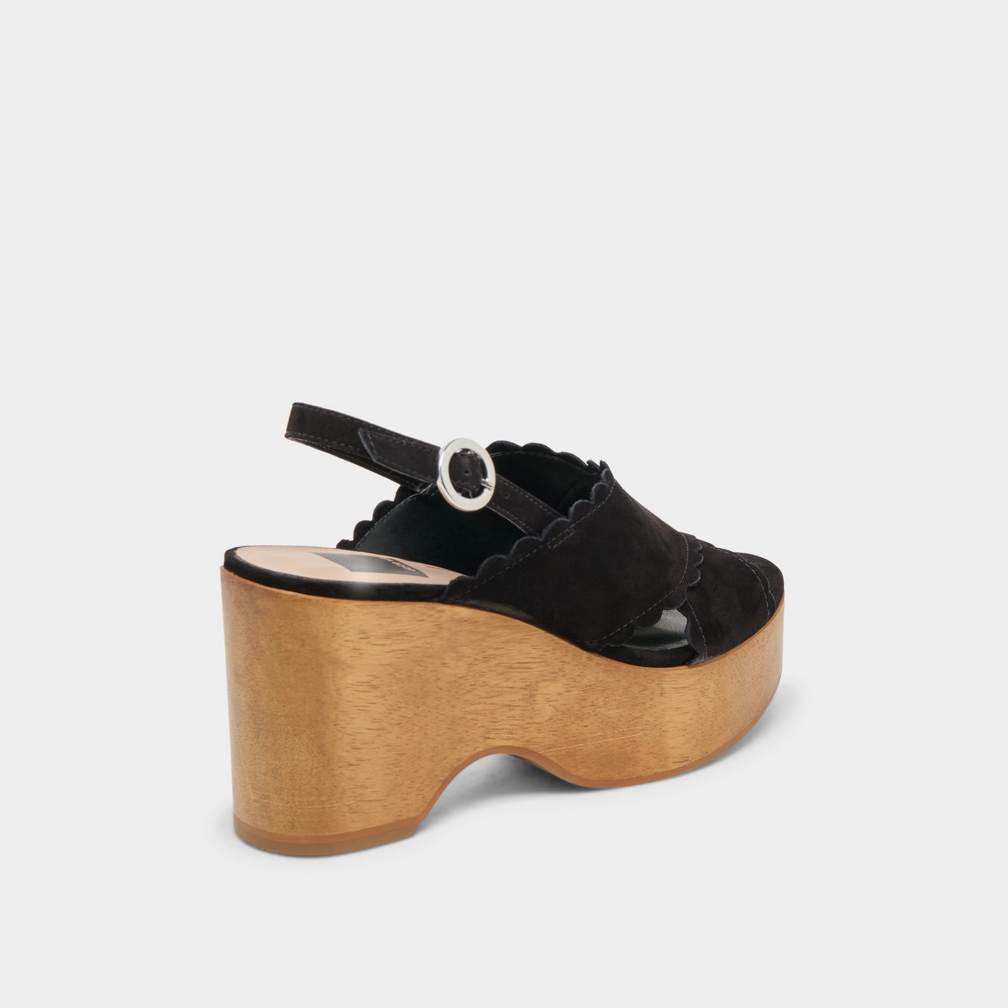 mountain climbers' hiking boots DILION WEDGES BLACK NUBUCK