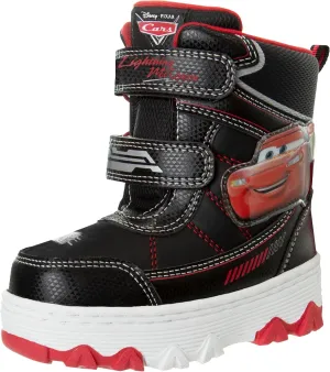 Disney Mickey Mouse Toy Story Cars Snow Boots - Kids Water Resistant Winter Boots (Toddler/Little Kid)