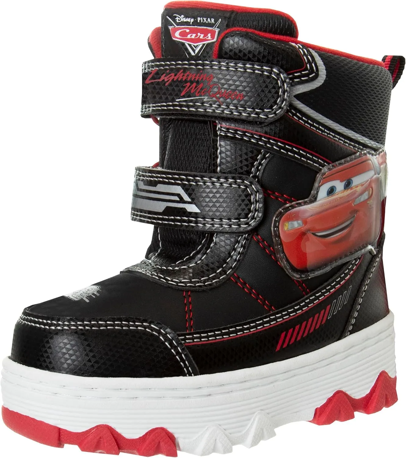 Disney Mickey Mouse Toy Story Cars Snow Boots - Kids Water Resistant Winter Boots (Toddler/Little Kid)