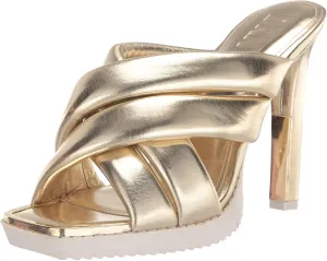 DKNY Women's Madena Cross Strap Heel