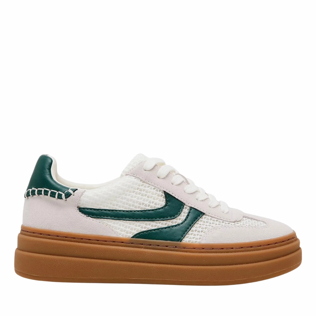 Dodge in White / Green Classic Fit Grip tech