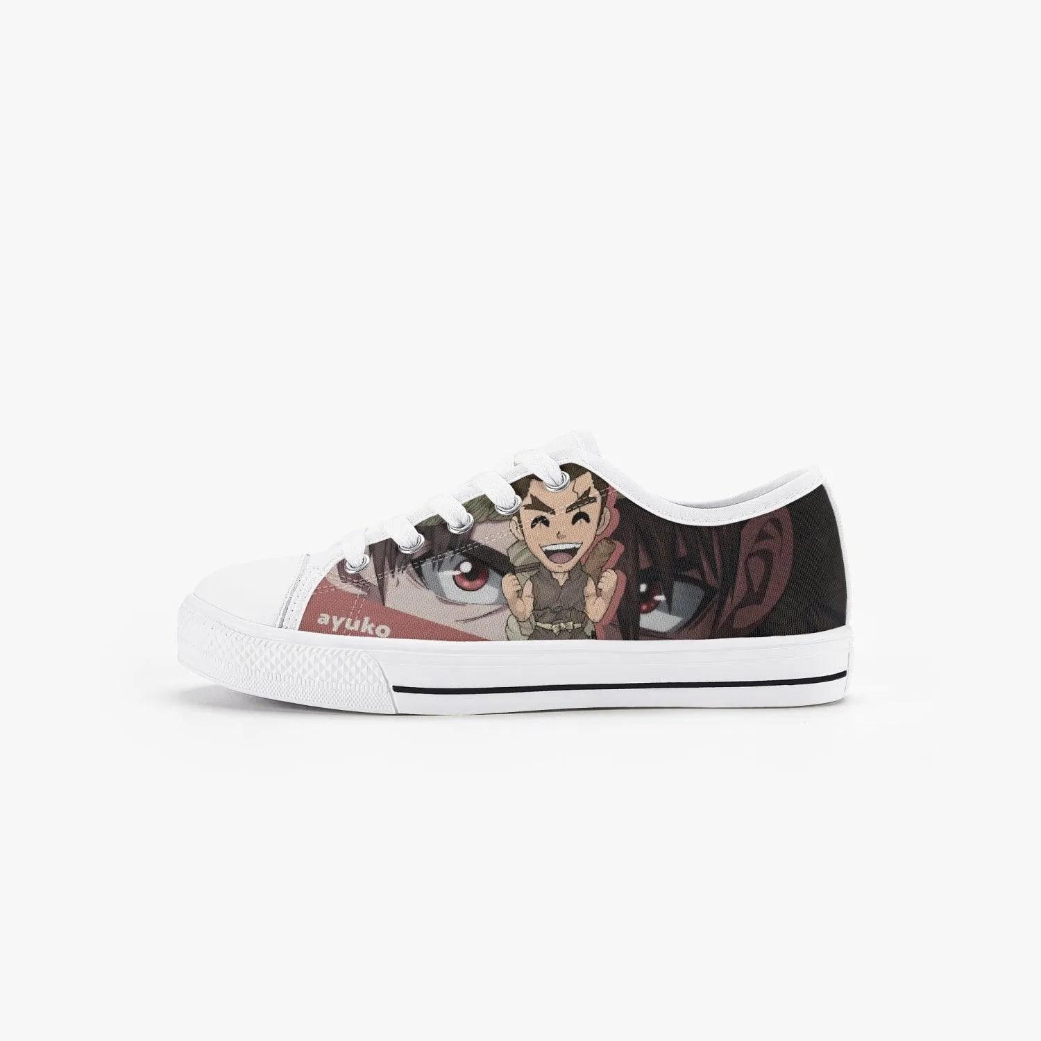 Dr Stone Taiju Oki Kids A-Star Low Anime Shoes