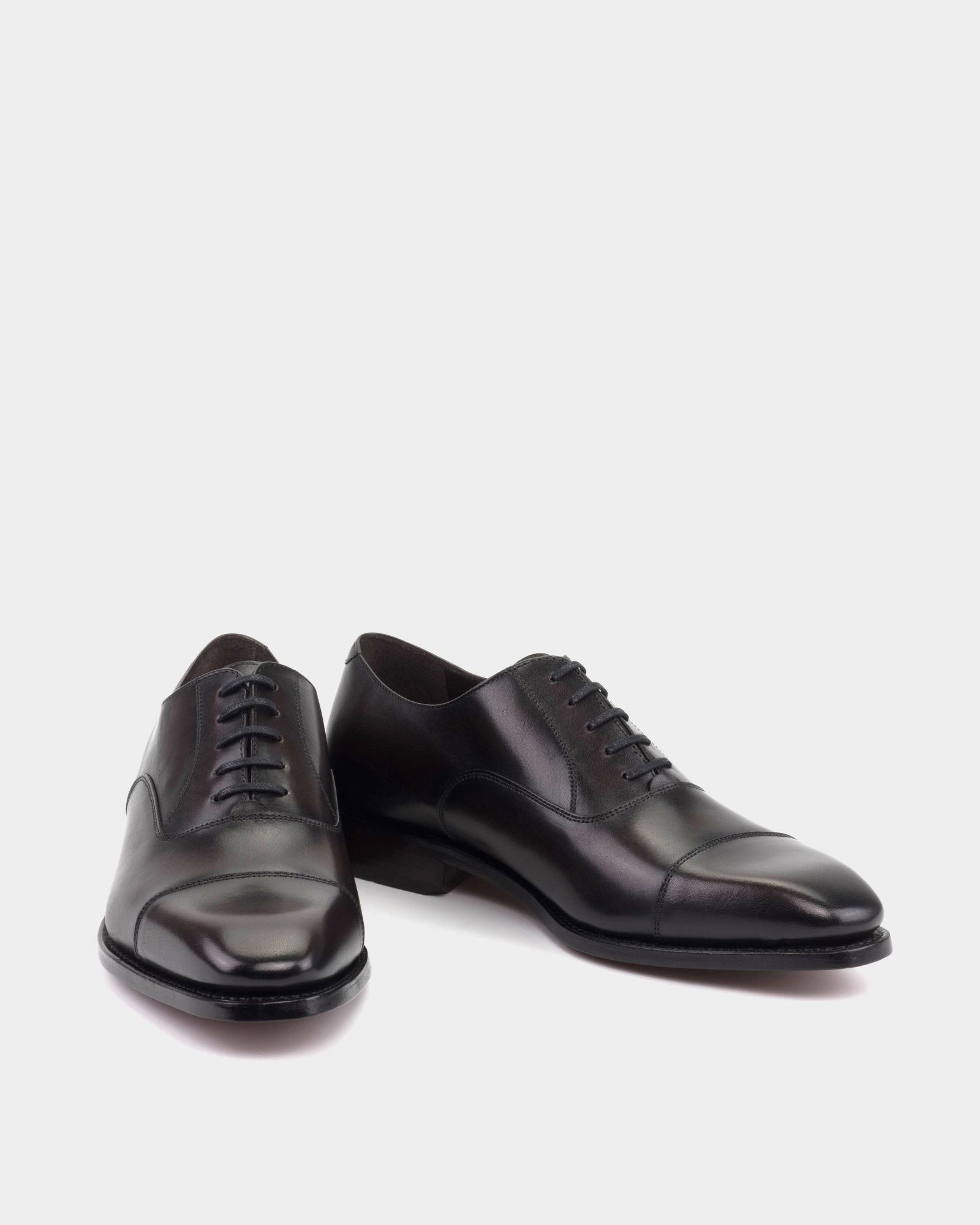 Ashford Dark Brown Cap Toe Oxford - 722 Shift Long