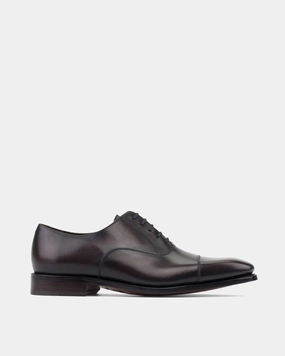 Ashford Dark Brown Cap Toe Oxford - 722 Stretchable