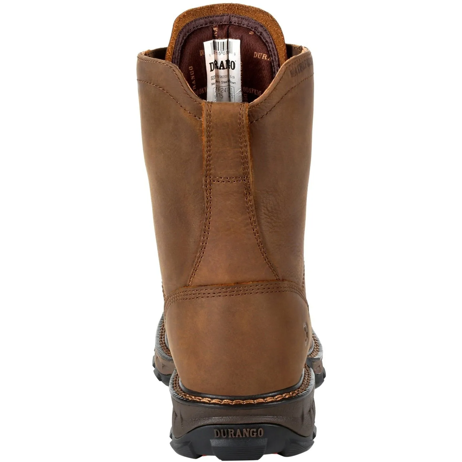 Durango Men's Maverick XP Lacer 8" Steel Toe Waterproof Work Boot - DDB0267
