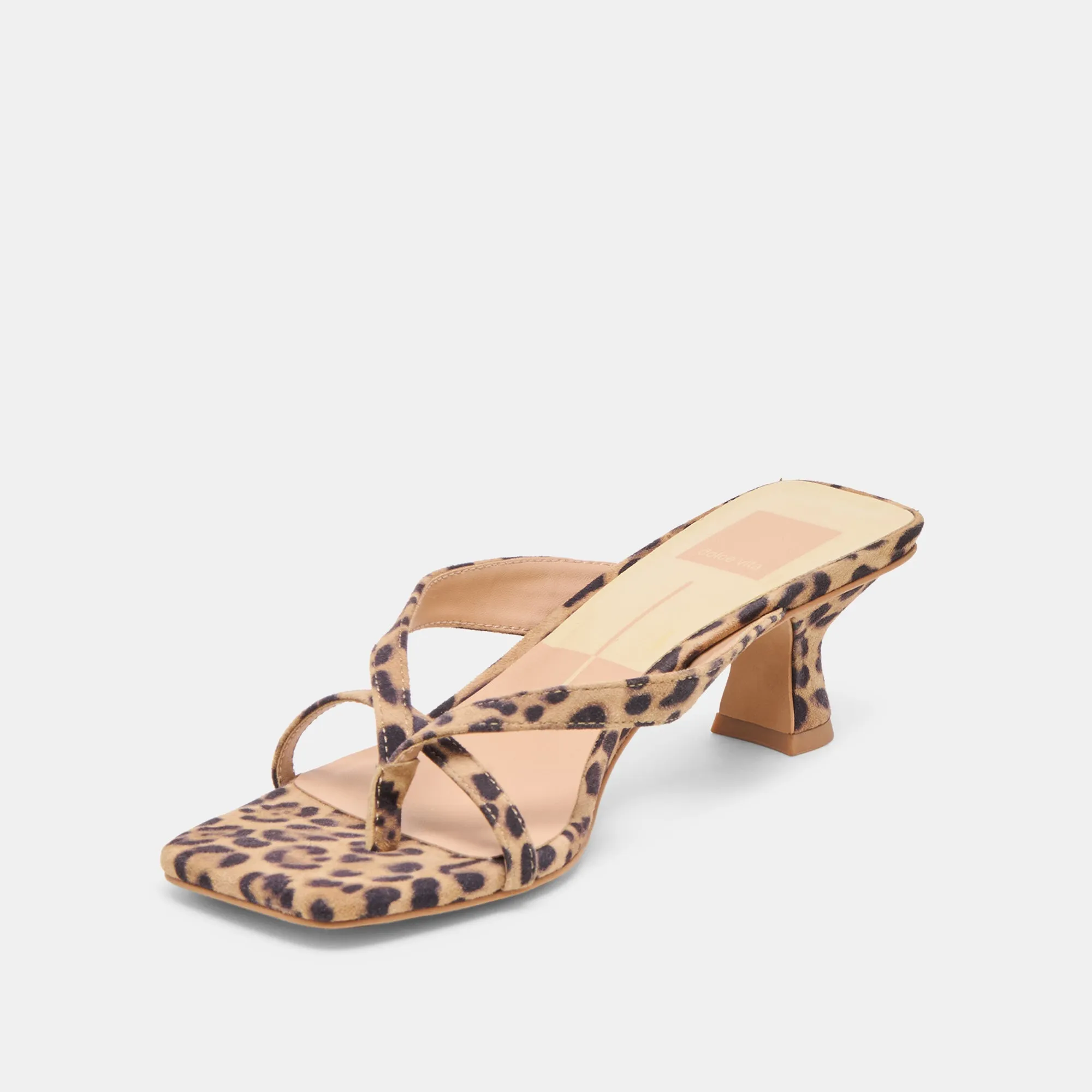 BREVEL HEELS DK LEOPARD PRINTED SUEDE Best Pick Spring Glow