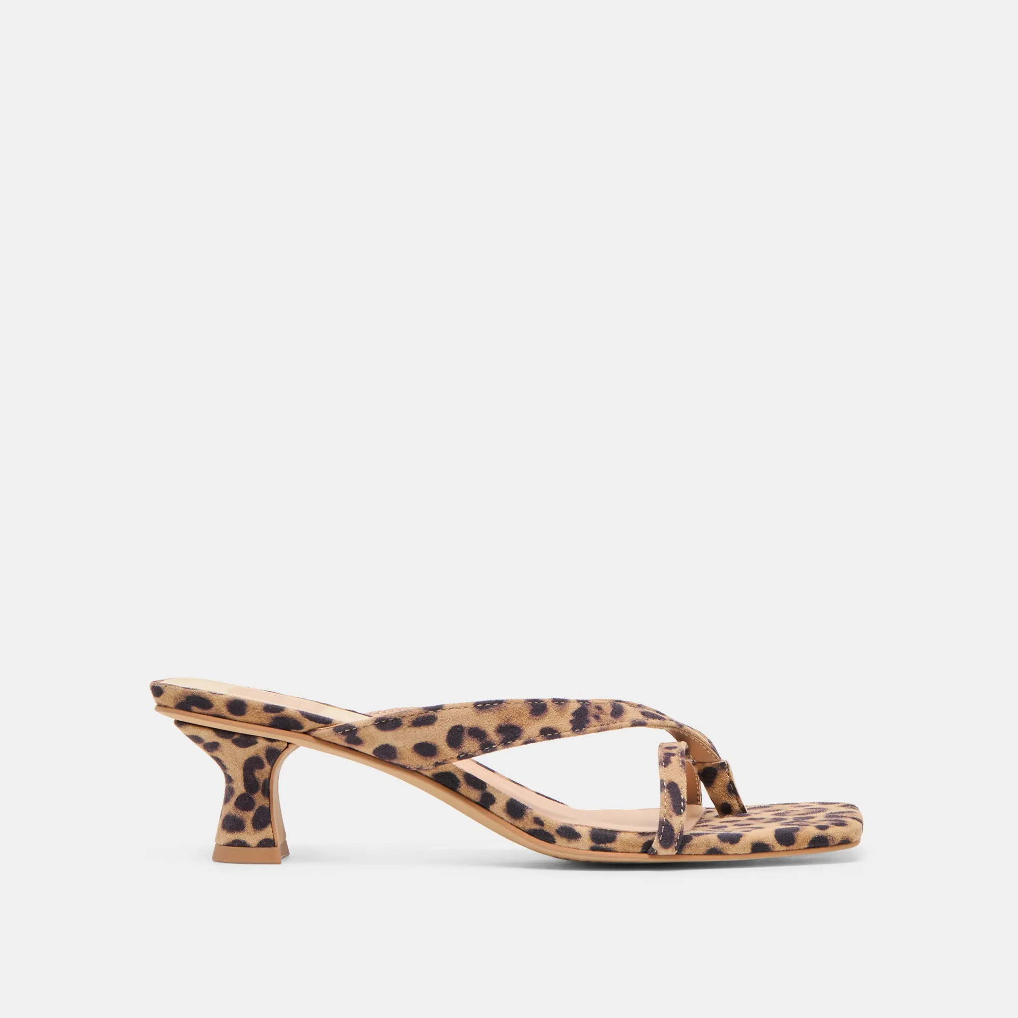 Memory Pad BREVEL HEELS DK LEOPARD PRINTED SUEDE