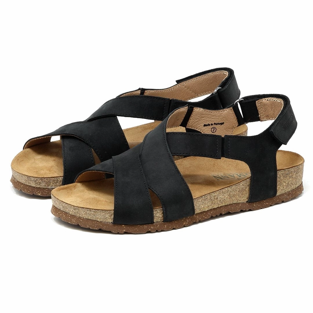 Soft Edge Women's Hannah Leather Sandal - Medium