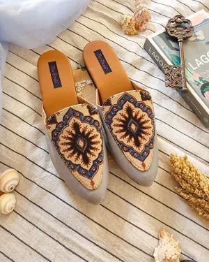 Eccentric Engrave Slip Ons