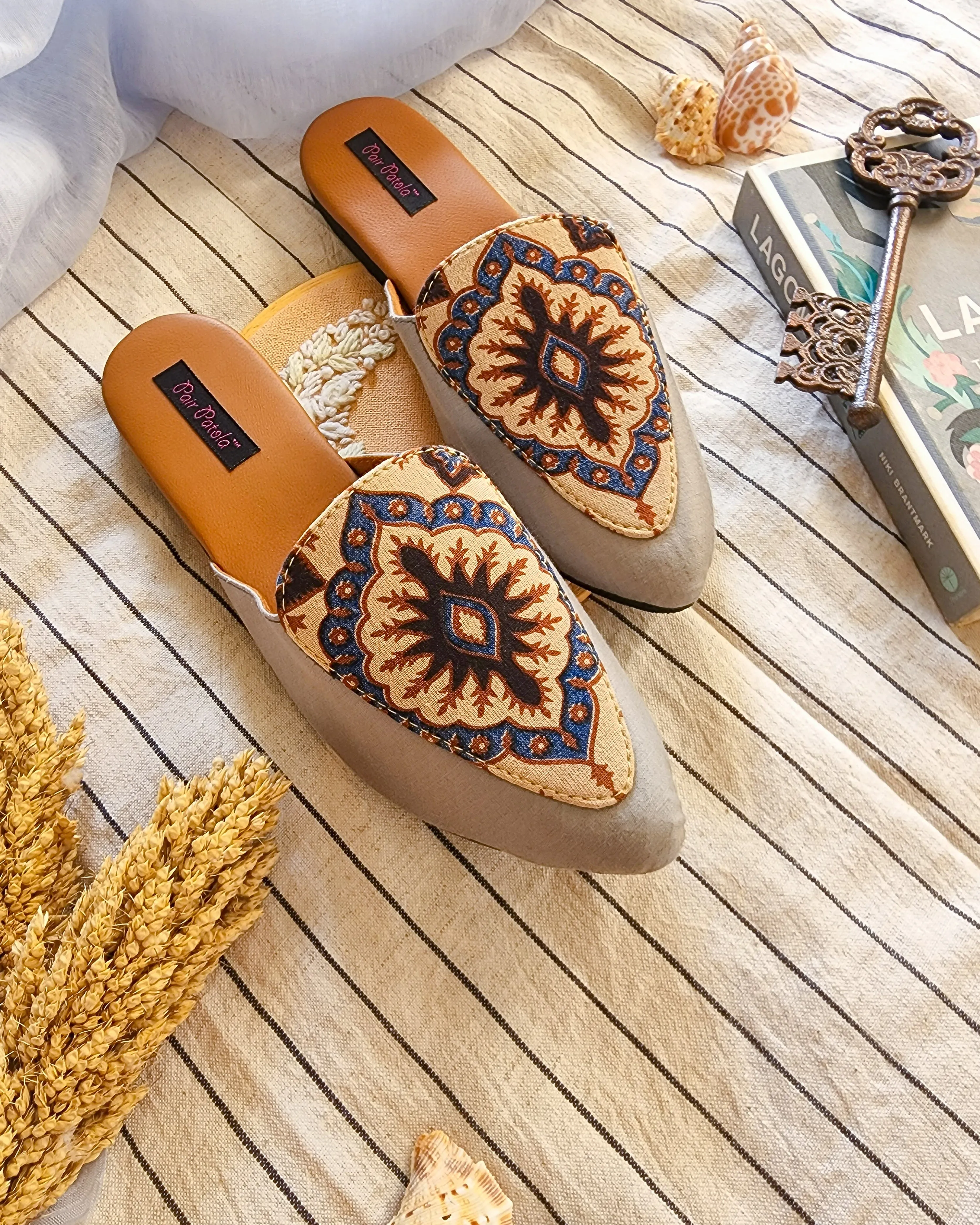 Eccentric Engrave Slip Ons