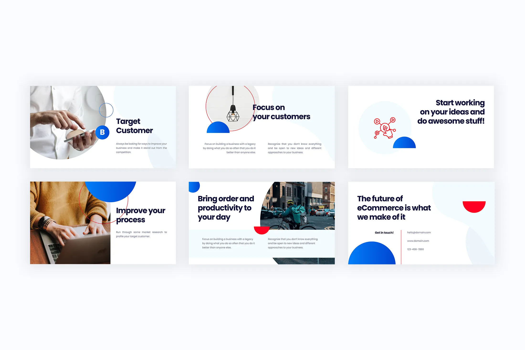 Ecommerce Presentation Templates