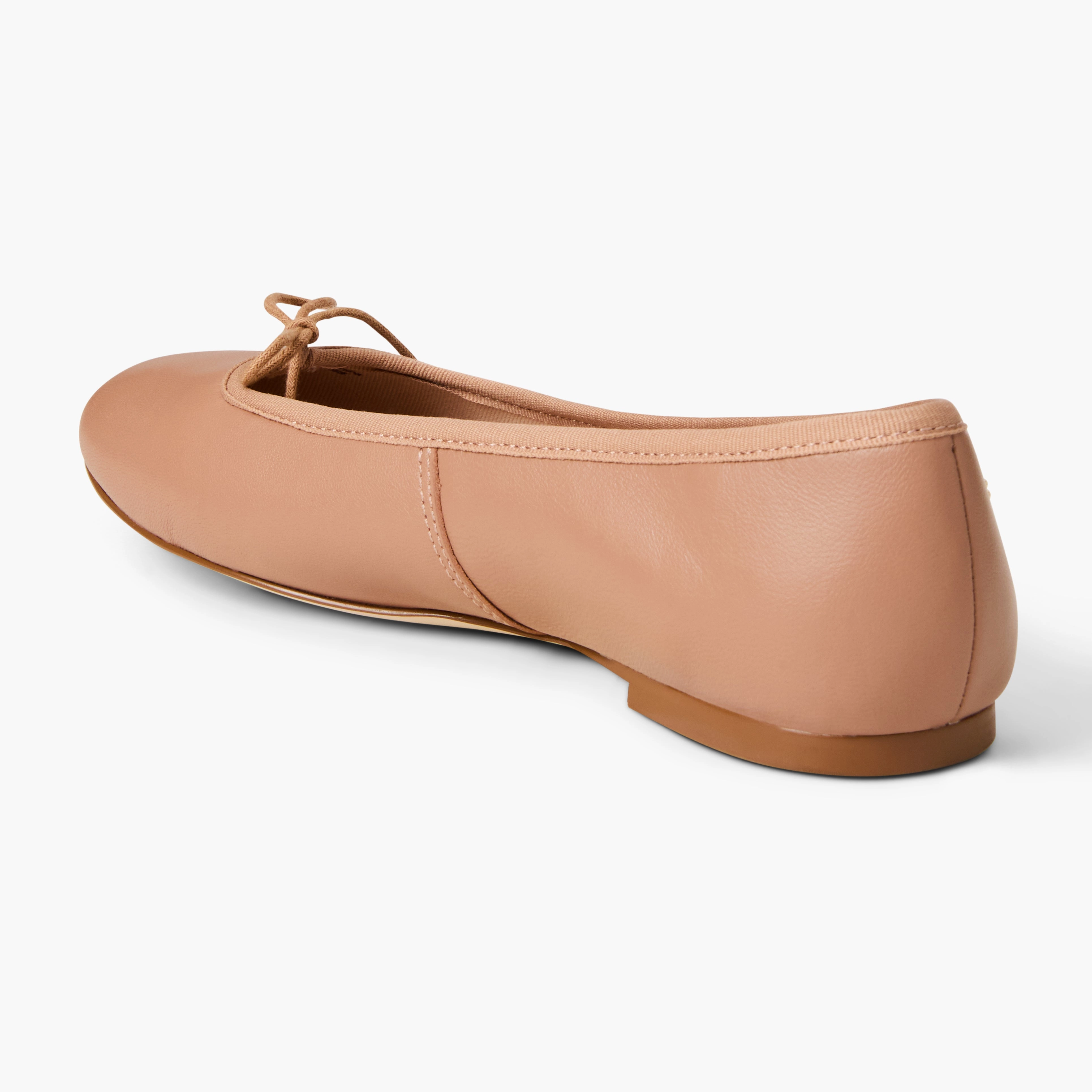 Bettie Leather Ballet Flat Versatile Cushioning Garden Glow