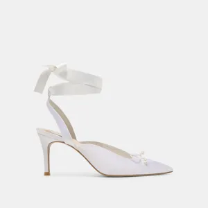 Walk Spark EFORA HEELS TRUE WHITE SATIN