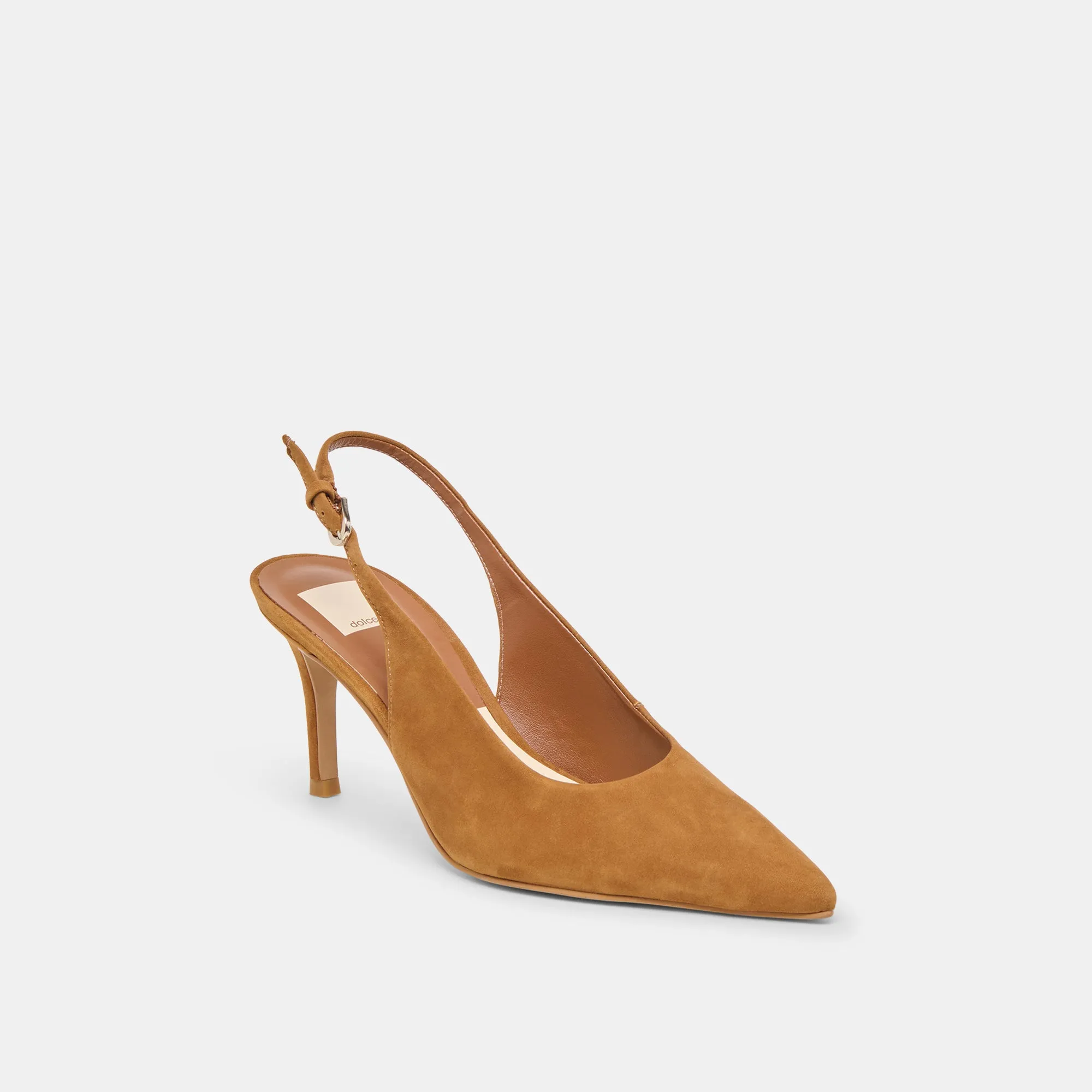 ELASI HEELS BROWN NUBUCK Sleek Profile Event Guard