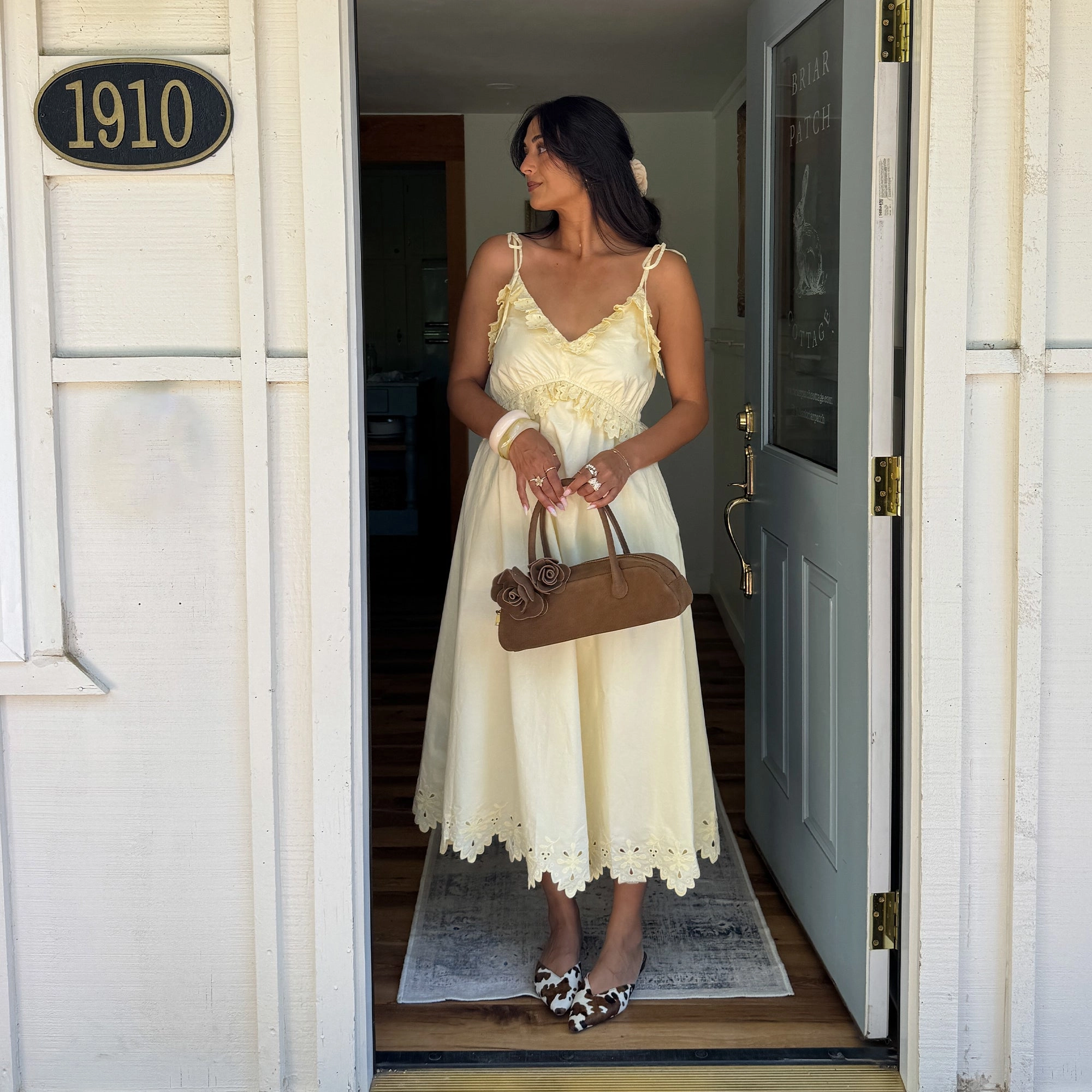 Bay View ELM FLATS COCOA TAURUS CALF HAIR