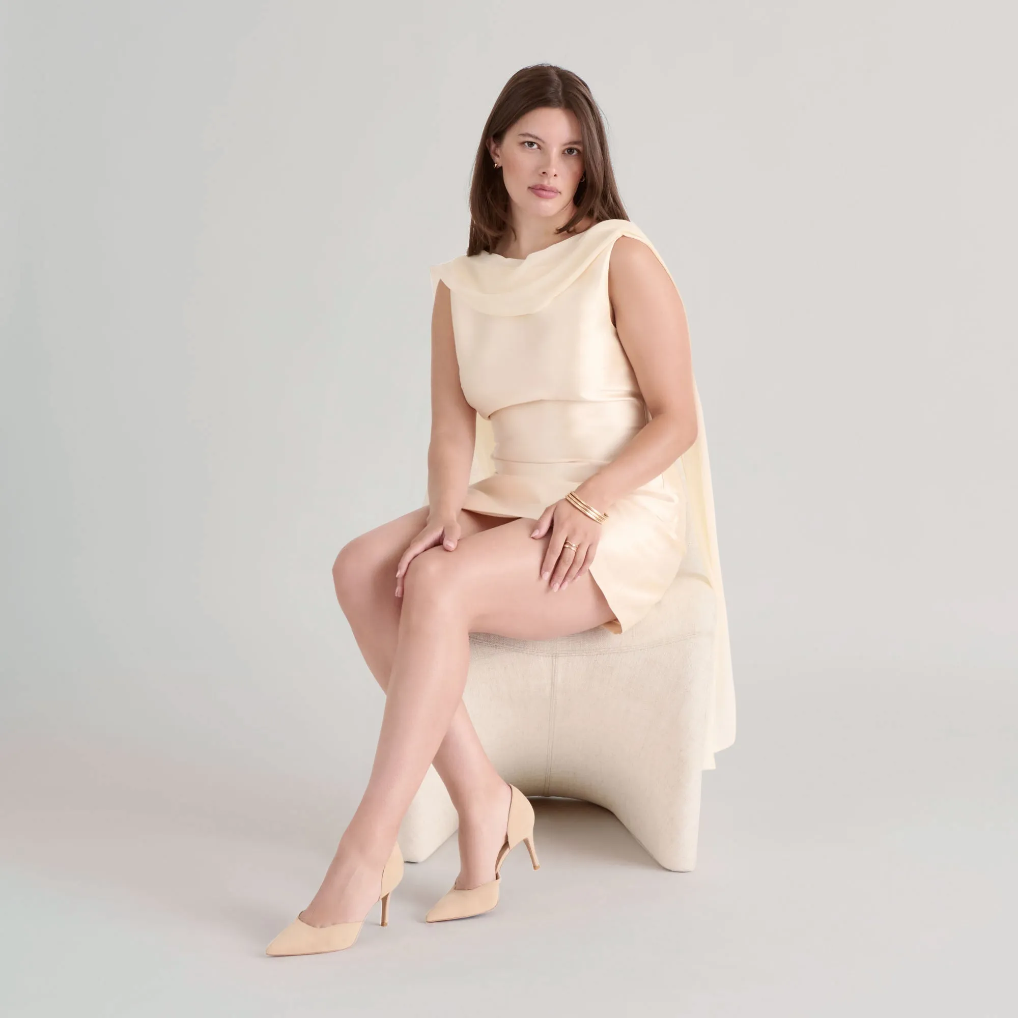 ELOY HEELS TAN SUEDE Soft Spark