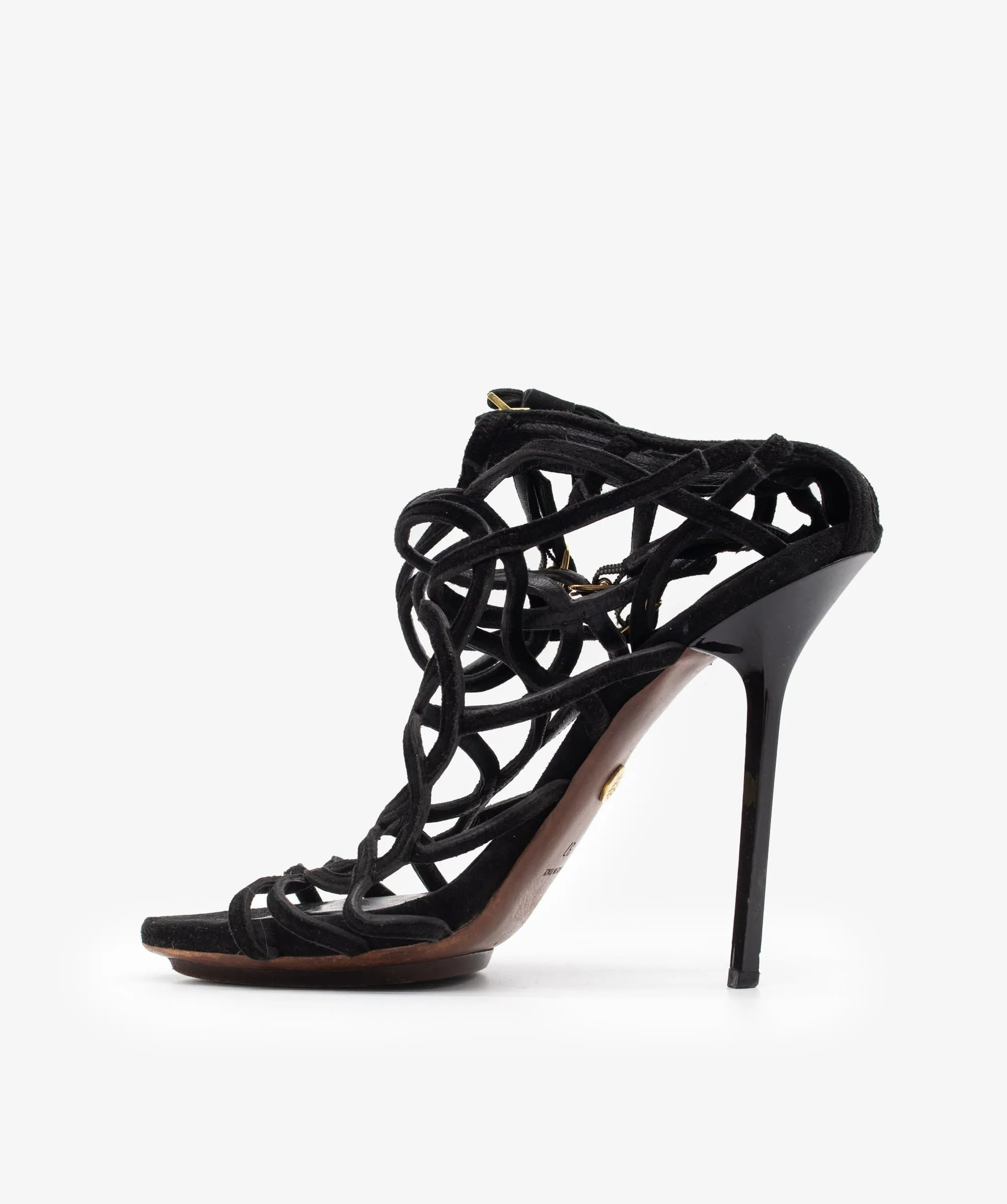 Emilio Pucci Suede Cut-out Heels - RJC1062