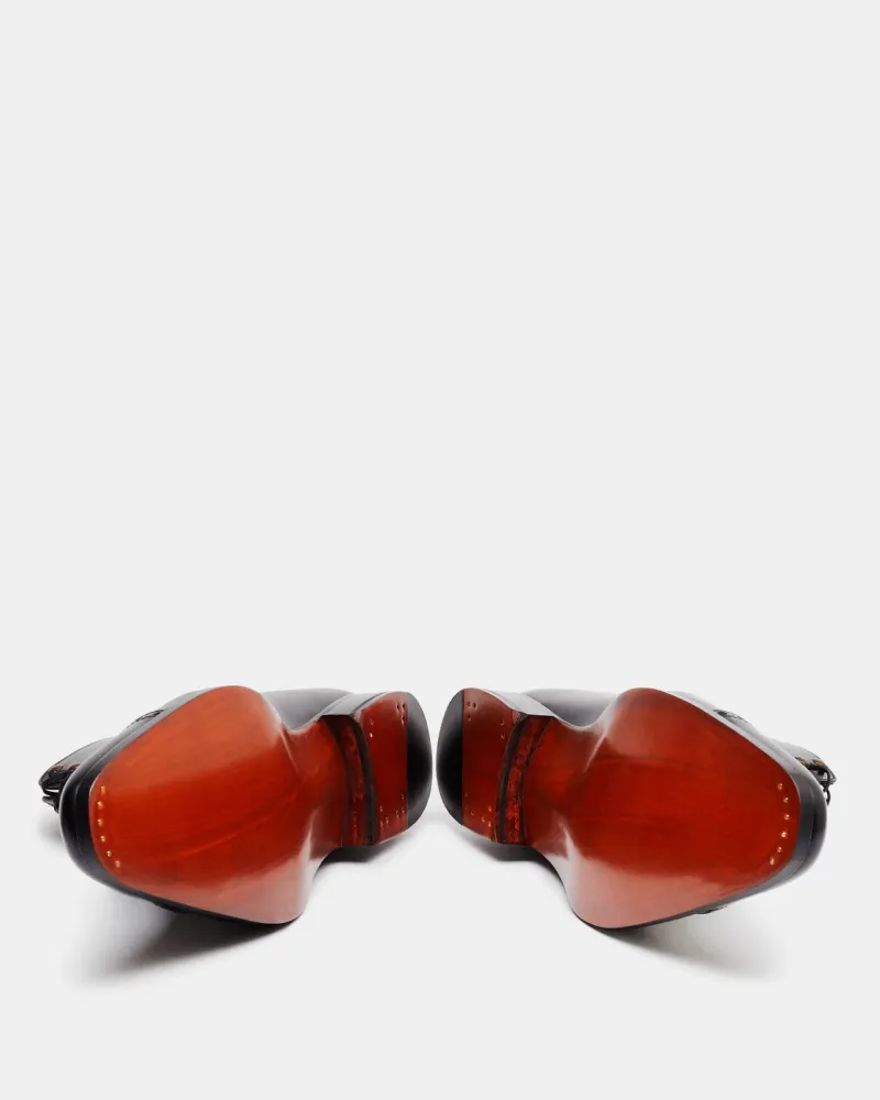 Black Balmoral Brogue Boot Library Visit Rugged Built Rural Traveler