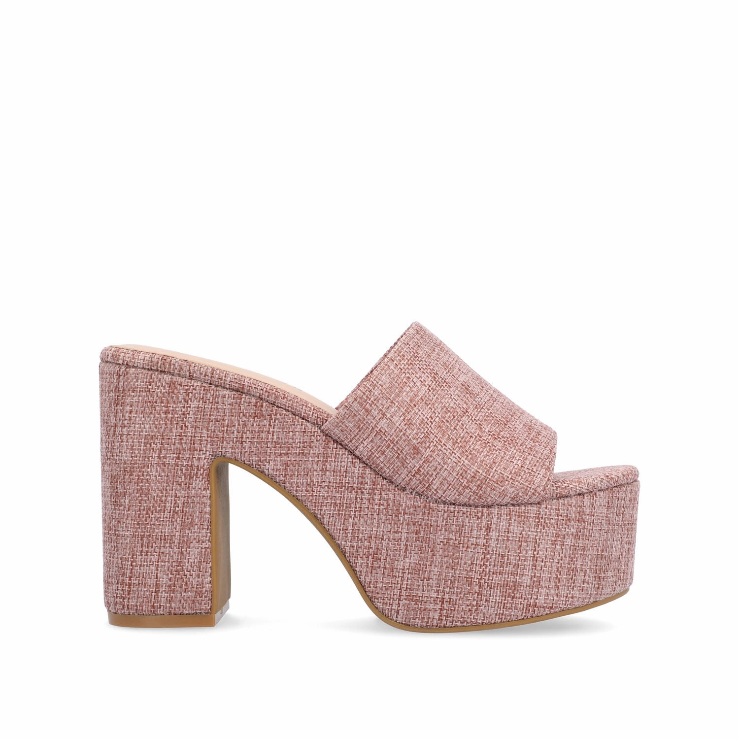 ENYYA PLATFORM SANDALS Reinforced Stitching Bare Support
