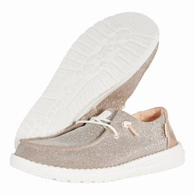 Women's Wendy Metallic Sparkle Open Anti Fatigue Footbed