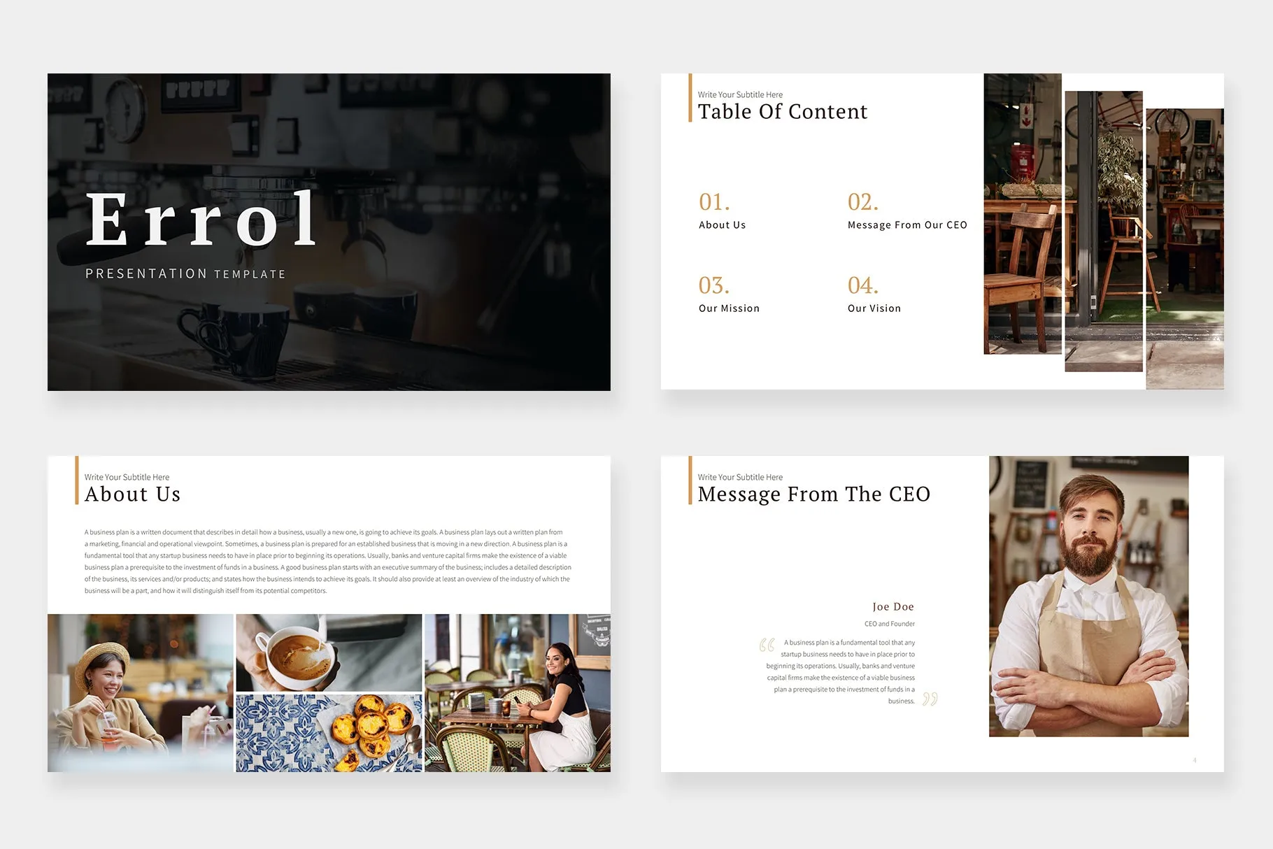 Errol Google Slides Template