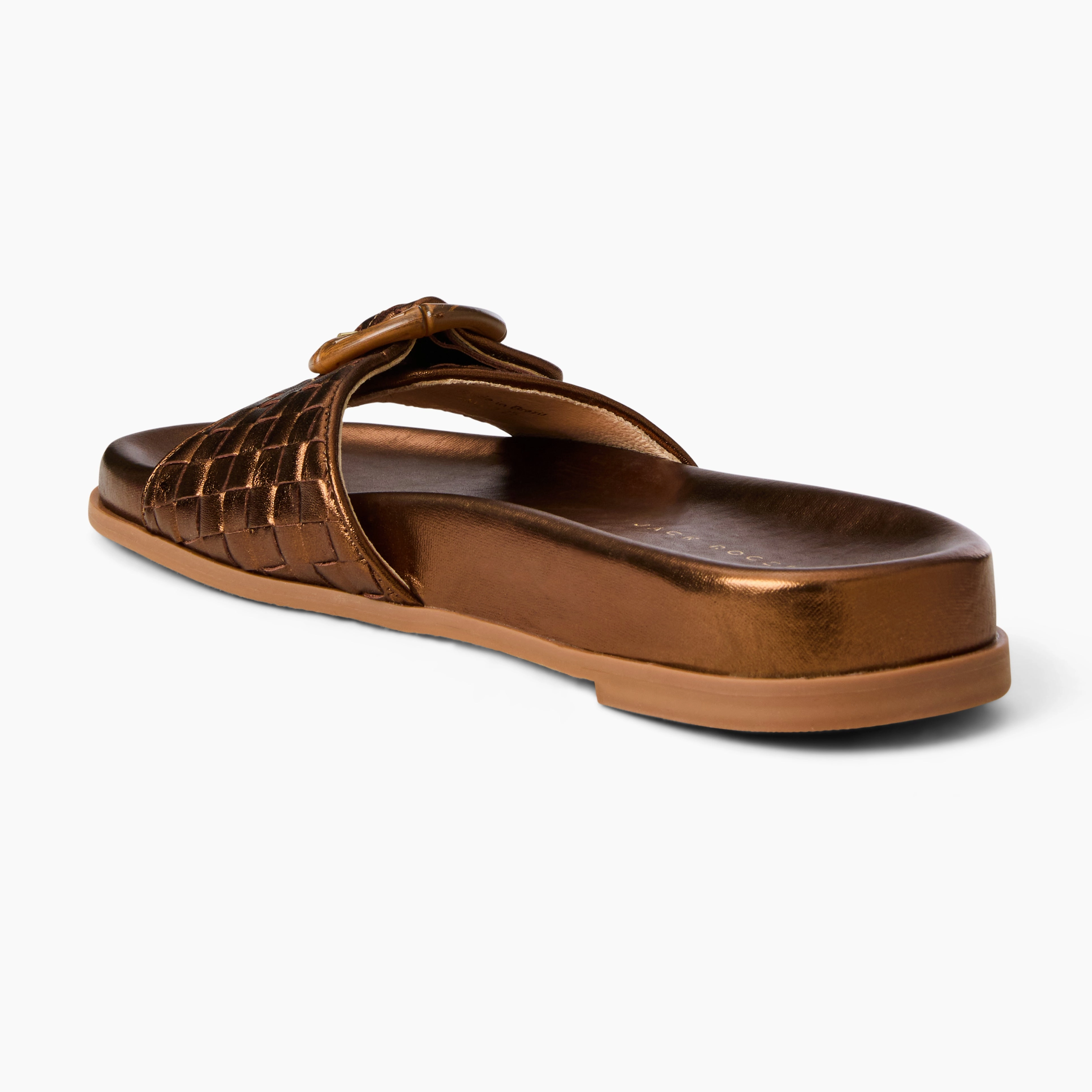 Comfortable Beach Footwear Essex Leather Comfort Slide