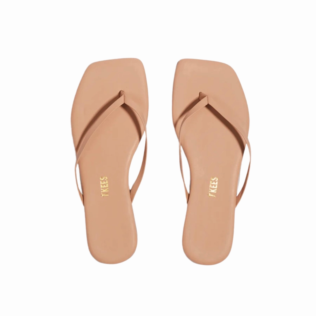 Lily Square in Nude Beach Abrasion Defensive Toe Guard moccasins