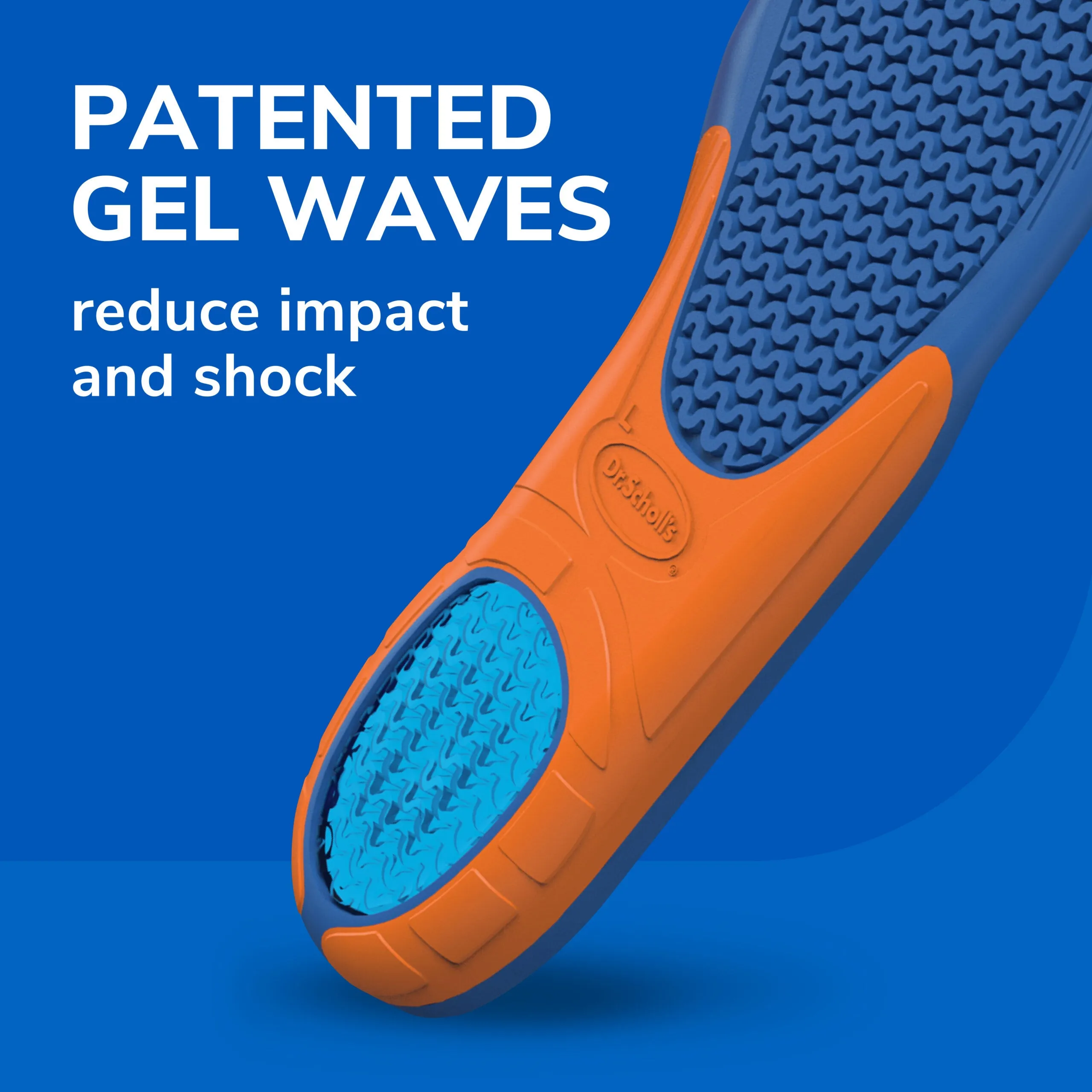 Extra Comfort All-Day Insoles with Massaging Gel® Men's