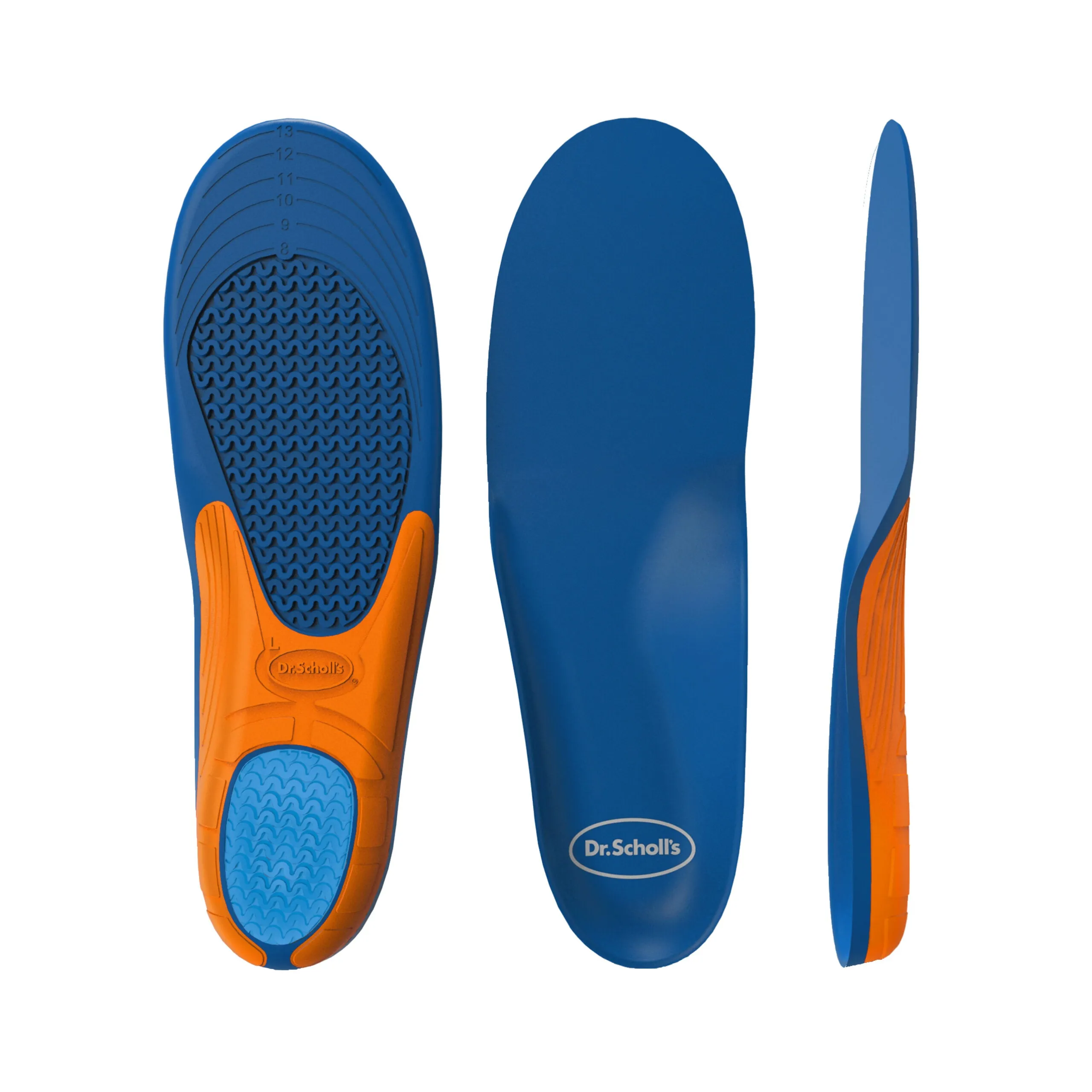 Extra Comfort All-Day Insoles with Massaging Gel® Men's