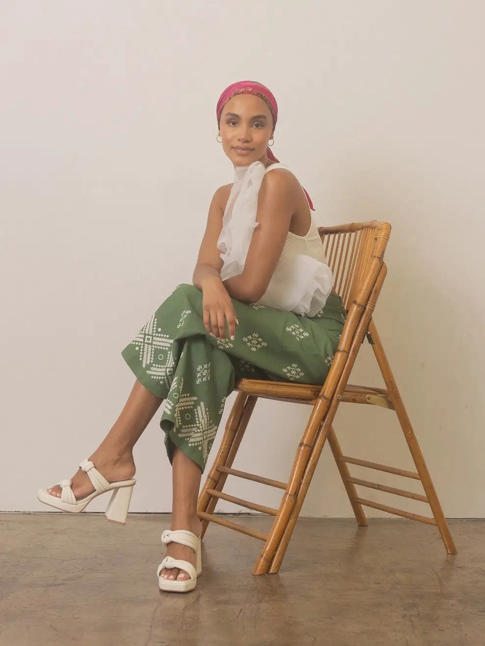 Multi Density Foam Faith in White