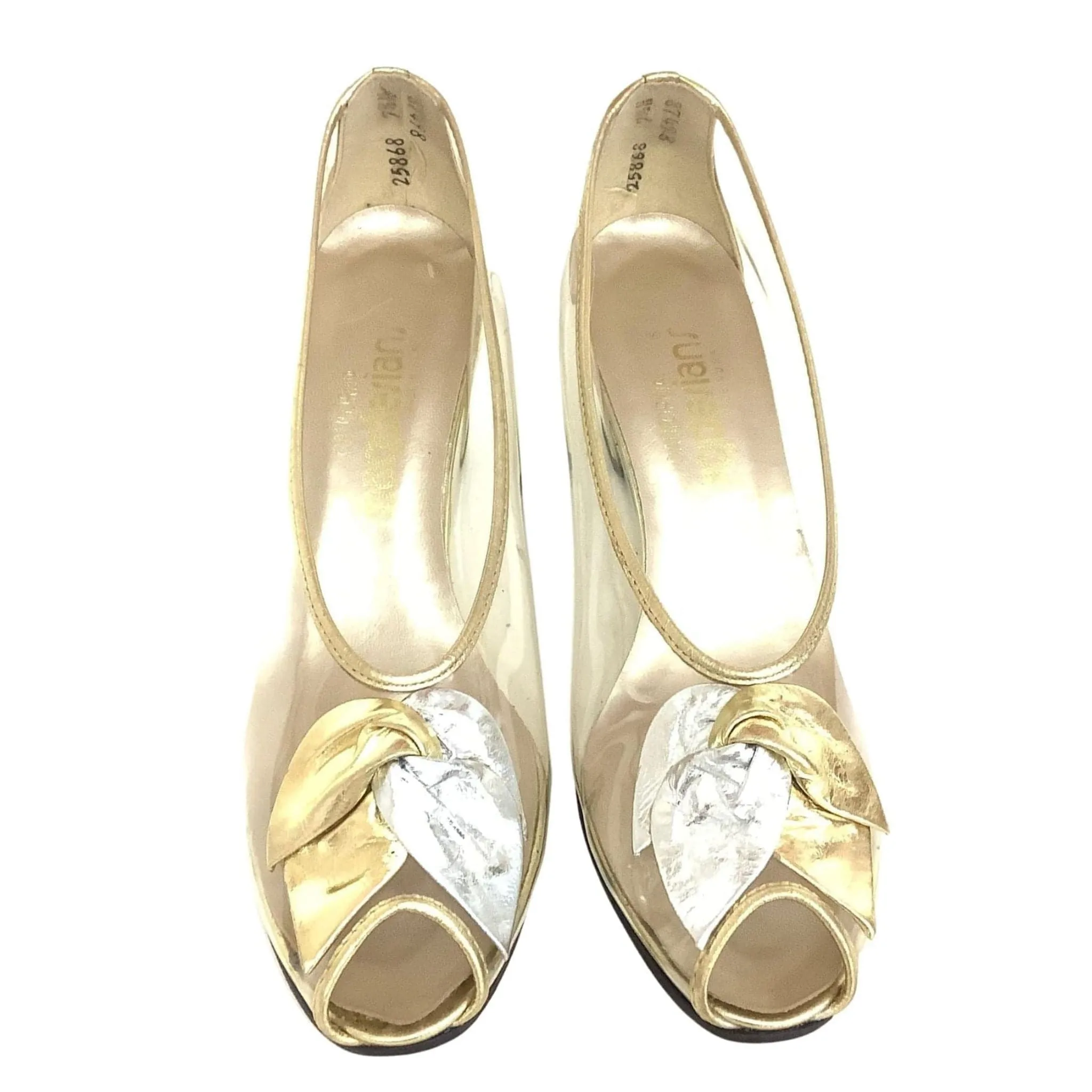 Fancy Heels Clear PVC