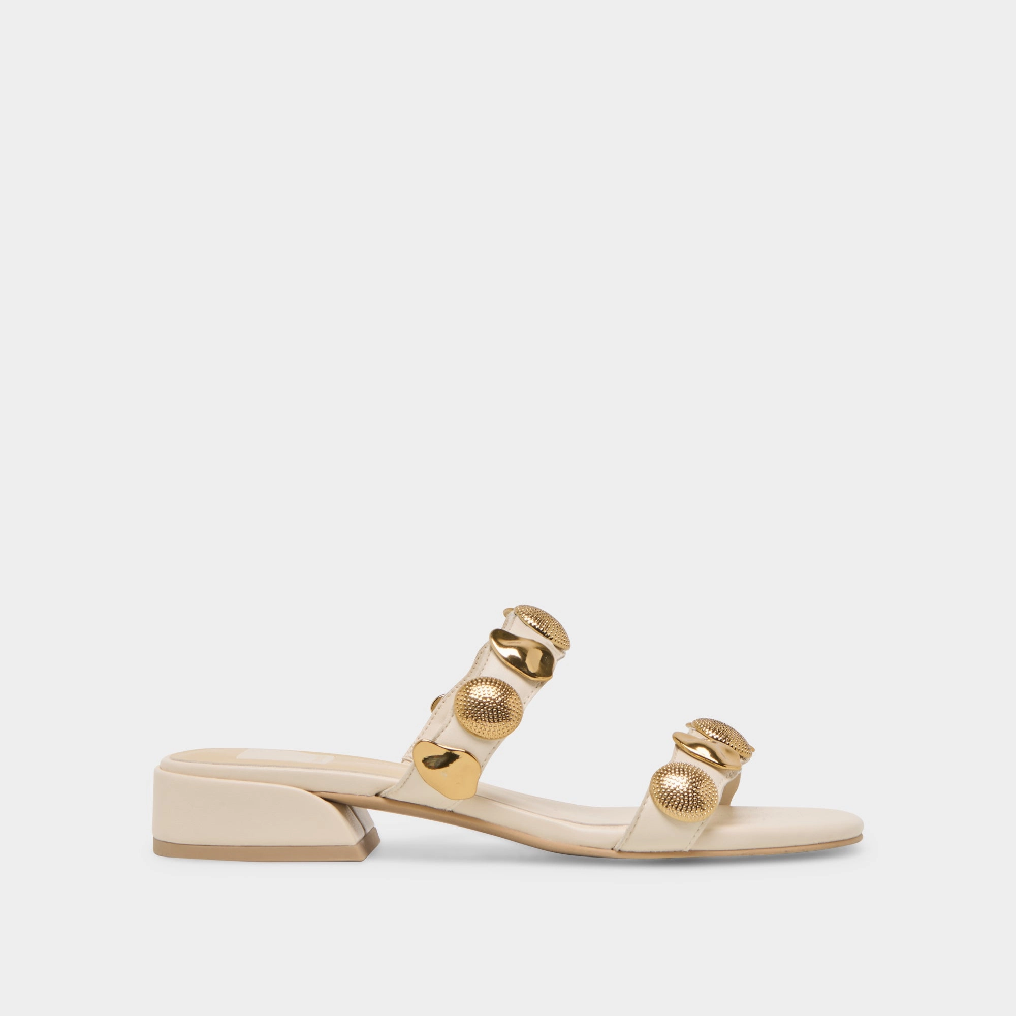 FARROW SANDALS CREME LEATHER Thermoplastic
