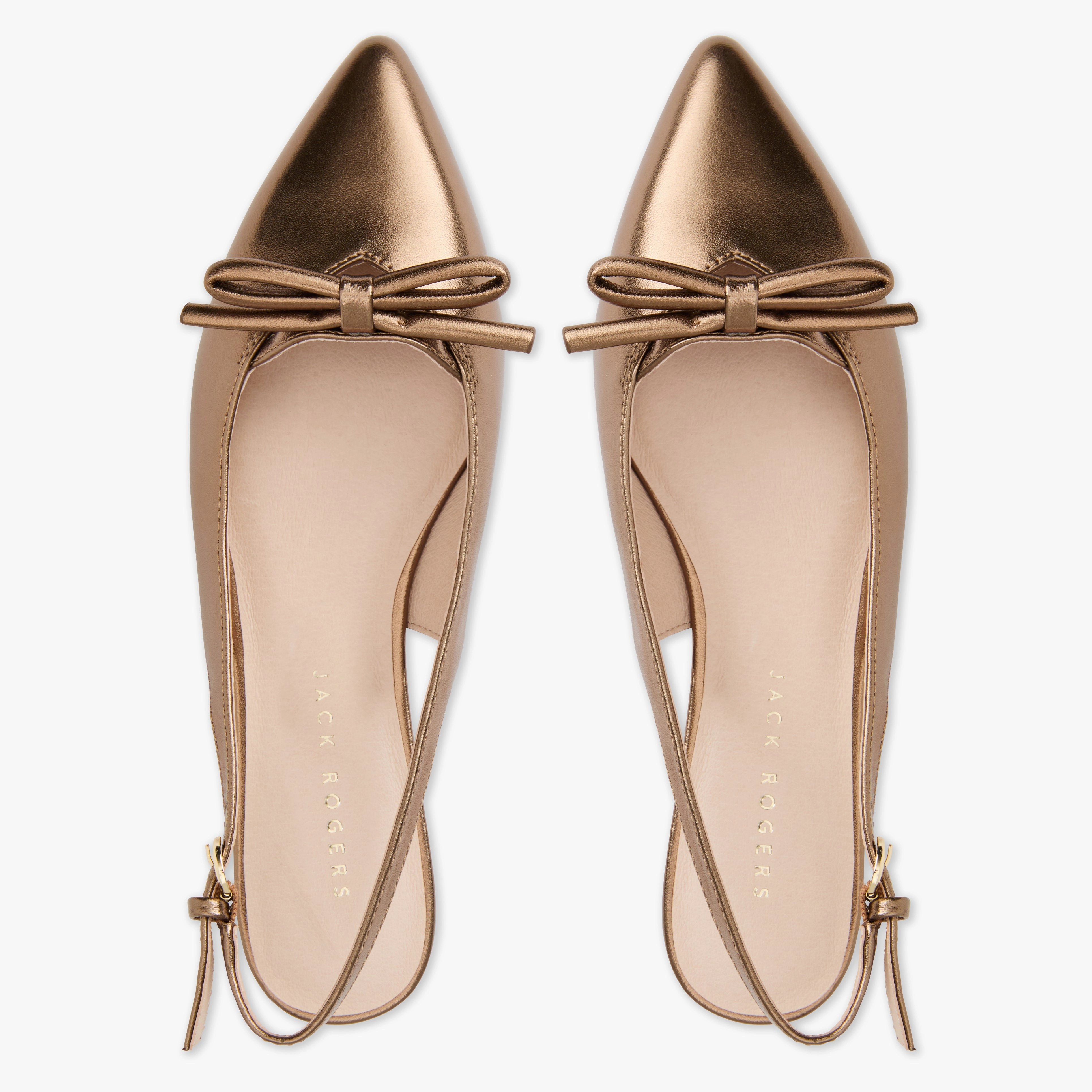 Lennox Leather Slingback Flat Sky Walk Everyday Luxury Shoes