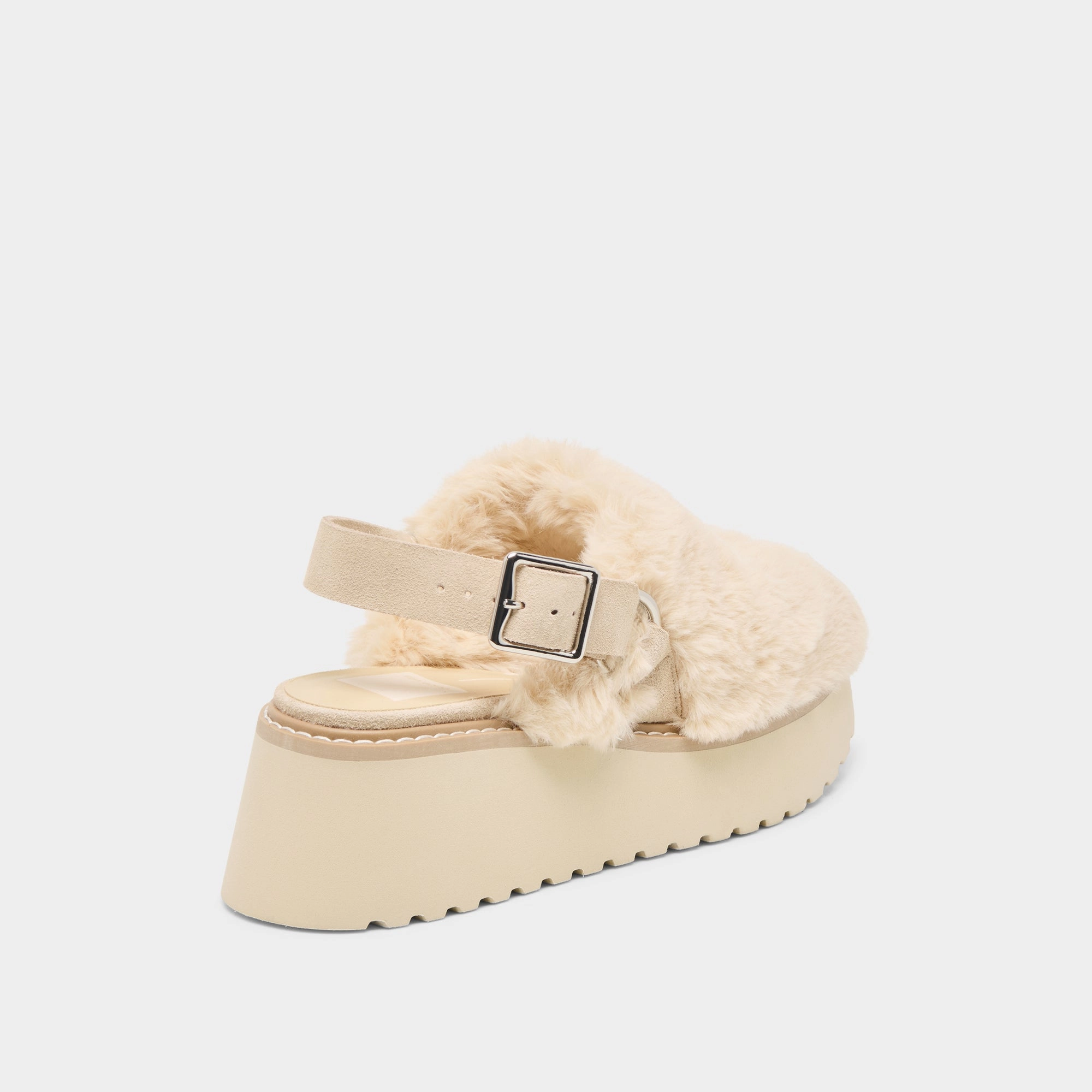 LANSY FLATS NATURAL PLUSH Light Step Footwear Soft Grip