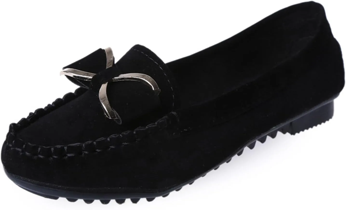 Flats for Women Wide Feet Dressy Ballet Shoes with Bow 2025, Women's Casual Shoes Solid Color Simple Arch Support Slip on Flats